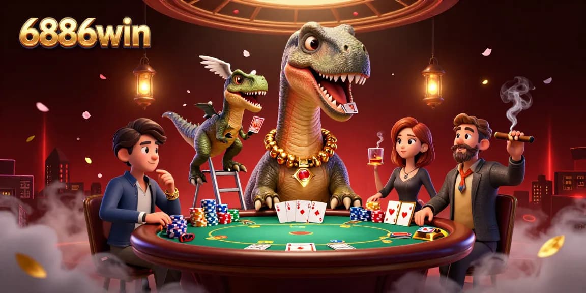 Engage in thrilling poker action at 6886win with unique characters and dynamic gameplay!