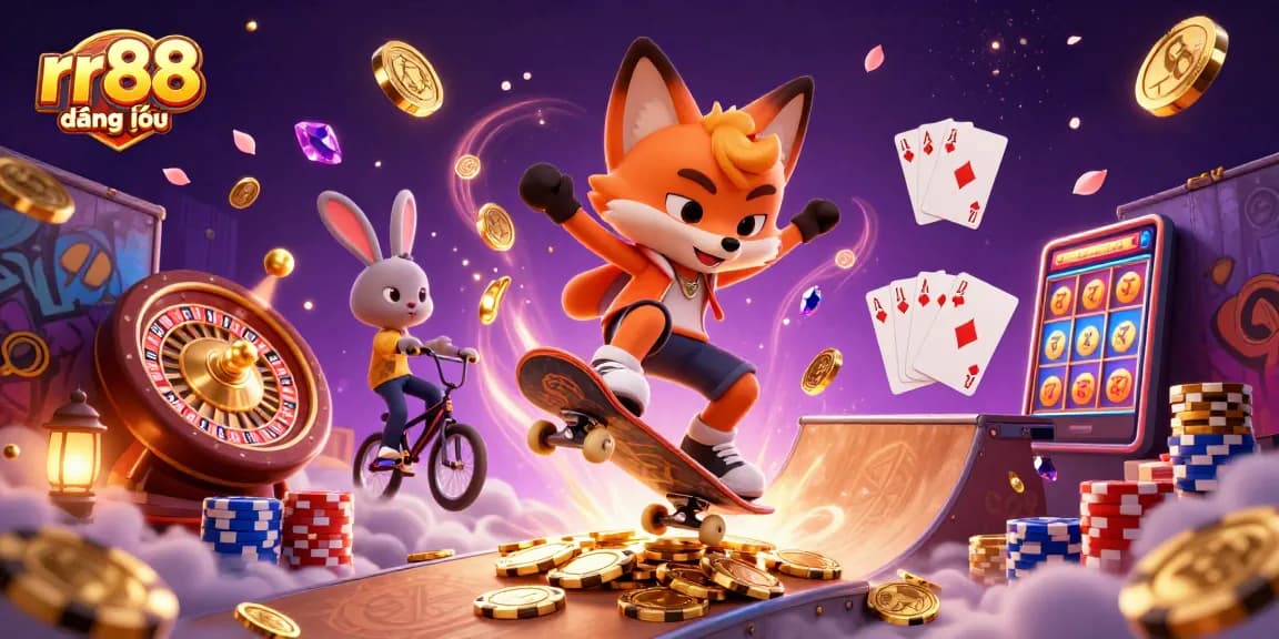 Join the excitement of rr88 đăng nhập with dynamic 3D characters and casino visuals!