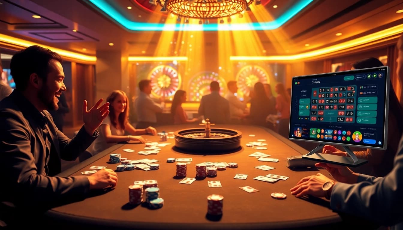 Experience the thrill of winning at cm88.com with a vibrant casino gaming scene filled with excitement.