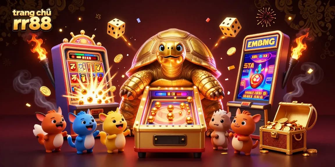 Play exciting games at trang chủ rr88 with vibrant visuals and dynamic action elements showcasing the gambling experience.