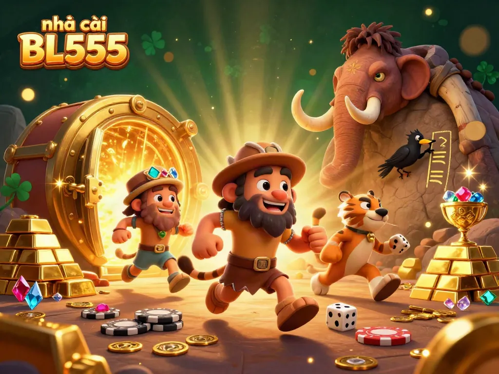 Experience the excitement at nhà cái BL555's dynamic prehistoric casino with unique gaming elements.
