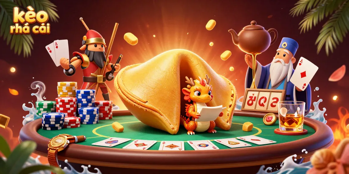 Explore kèo nhà cái with vibrant casino action, featuring a wise dragon and poker elements.