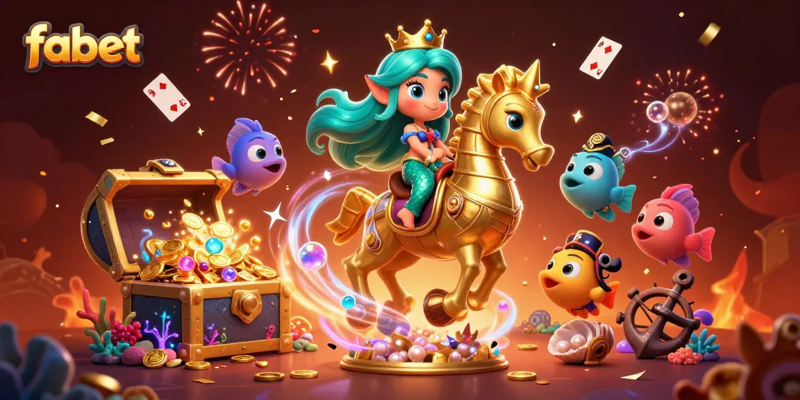 Win big with fabet's vibrant marine-themed casino adventure featuring magical treasures.