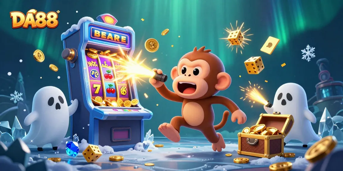 Experience thrilling wins at DA88 with a vibrant casino scene featuring dynamic gaming elements.