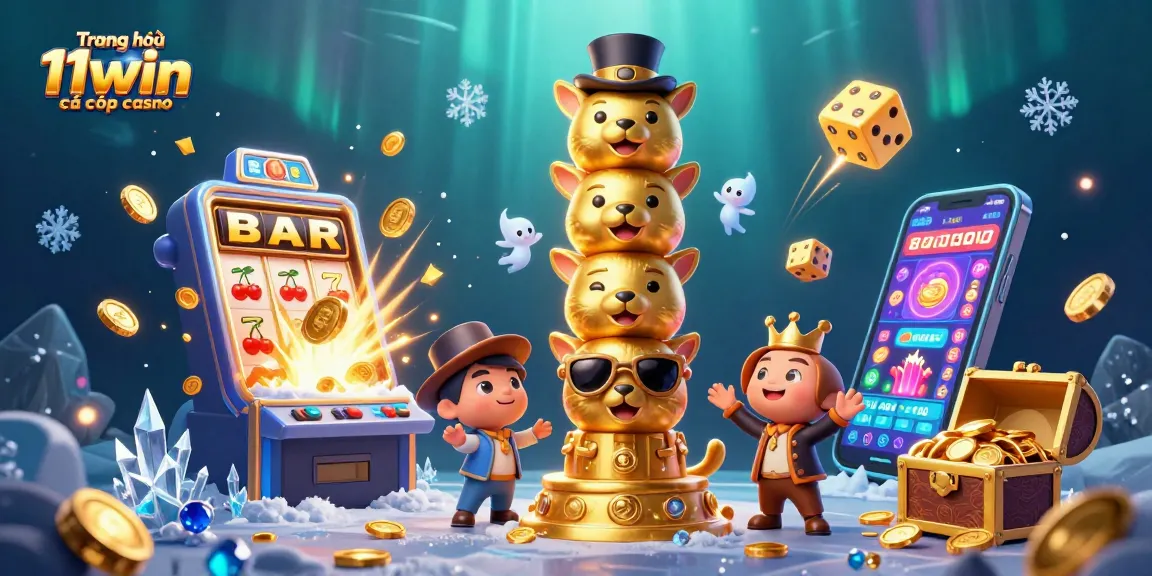 Play exciting games at Trang chủ 11win cá cược casino with thrilling slot machines and casino elements.